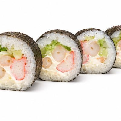 Creamy Shrimp Futomaki